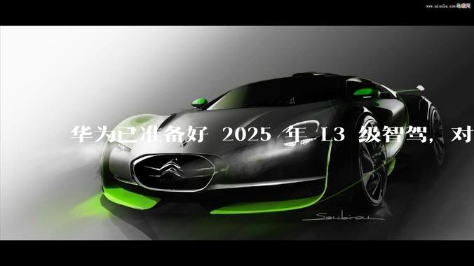 华为已准备好 2025 年 L3 级智驾，对此你有哪些期待？